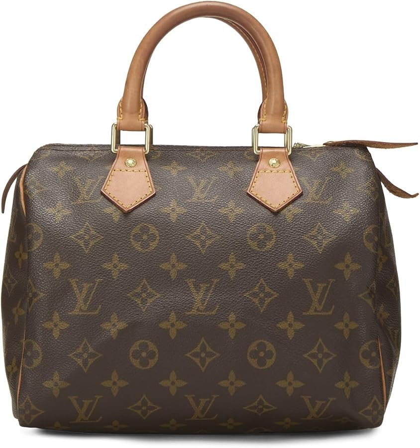 WHAT GOES AROUND COMES AROUND Women's Pre-Loved Louis Vuitton Monogram Speedy 25 Handbag | Amazon (US)