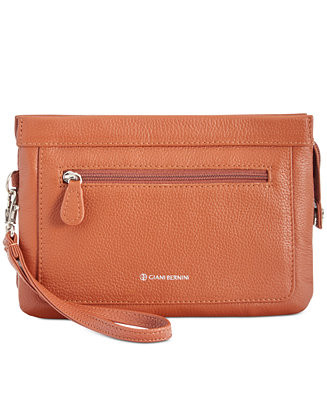 Softy Leather Crossbody Wallet, Exclusively at Macy's | Macy's