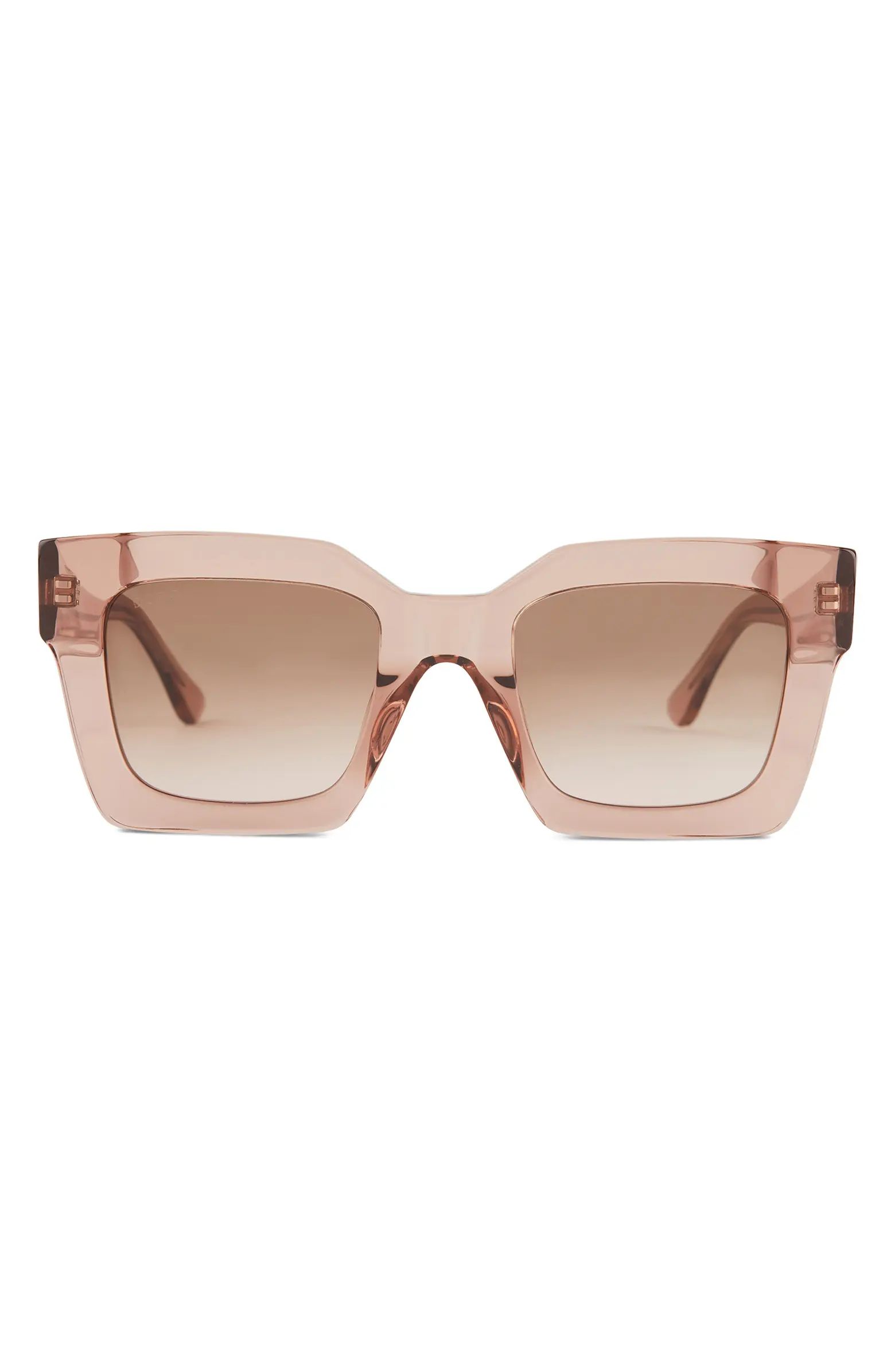 DIFF Dani 52mm Gradient Square Sunglasses | Nordstrom | Nordstrom