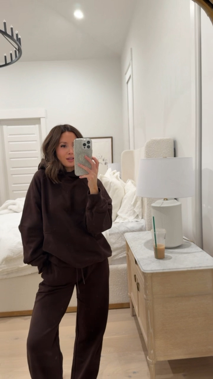 NSALE TRYON 💛 this BP loungewear is so cozy! loving the brown! size small hoodie, xs in pants! I personally love the longer length!

#LTKSaleAlert #LTKStyleTip #LTKSeasonal