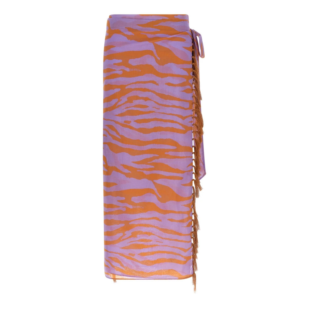 The Attico, Beachwear, female, Purple, ONE SIZE, Il Primo Bagno Sarong Skirt | Miinto UK Ltd