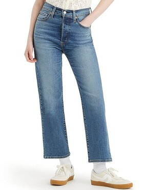 Levi's® Ribcage High Rise Ribcage Straight Ankle Jeans | Dillard's