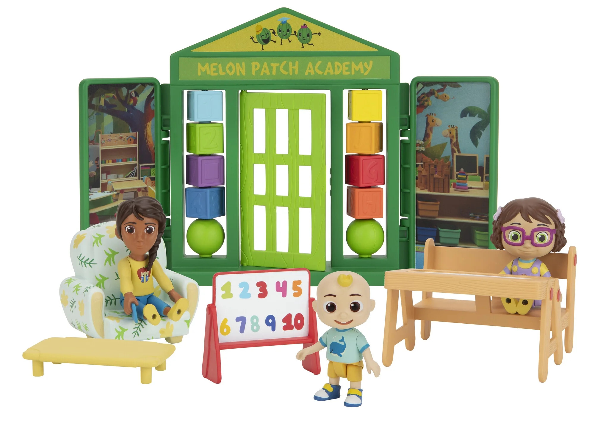 CoComelon School Time Deluxe Playtime Set - Walmart.com | Walmart (US)
