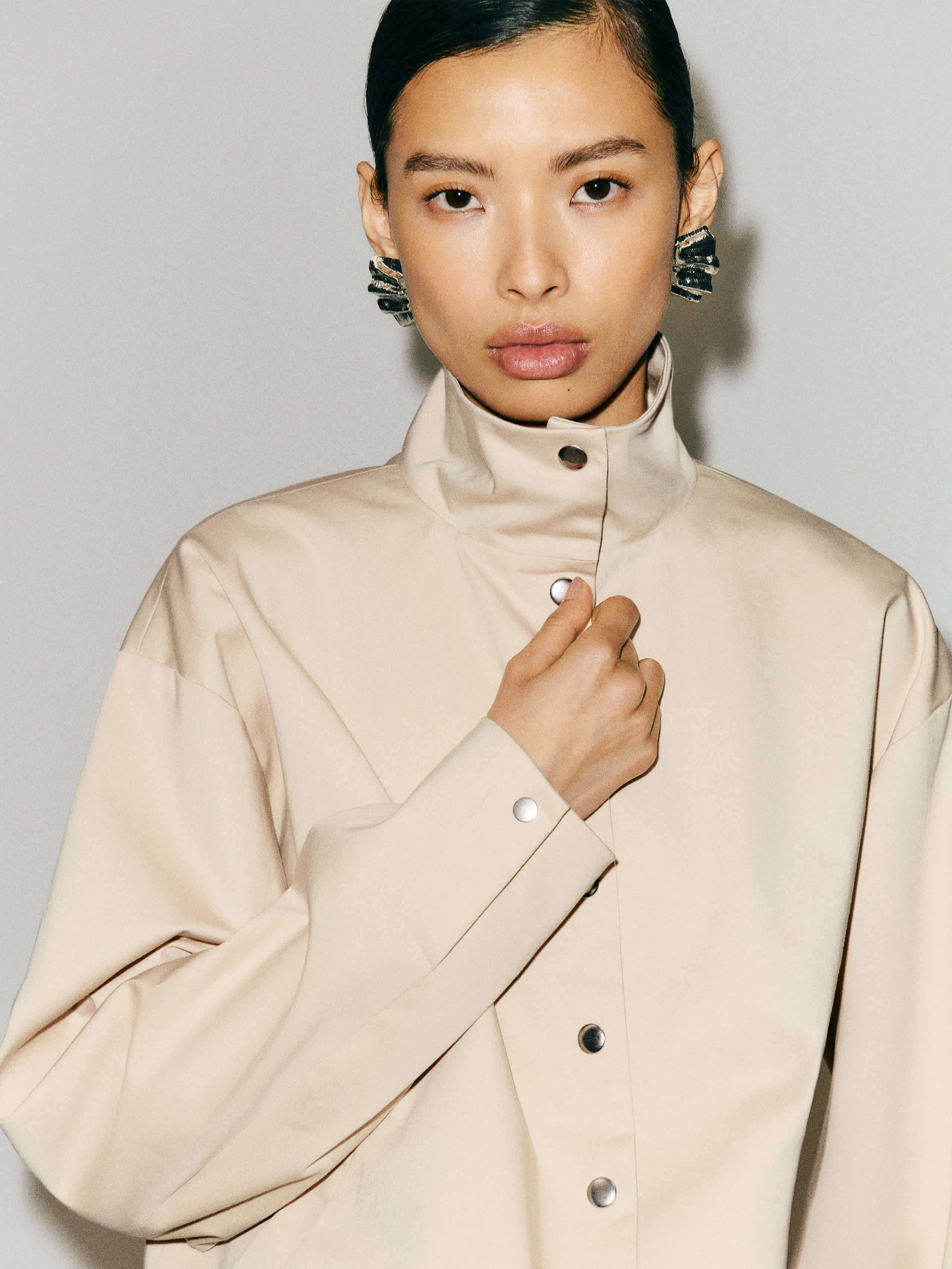 Reformation Lennon Jacket Ivory XS | Reformation (Global)