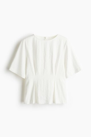 Waisted blouse | H&M (DE, AT, CH, NL, FI)