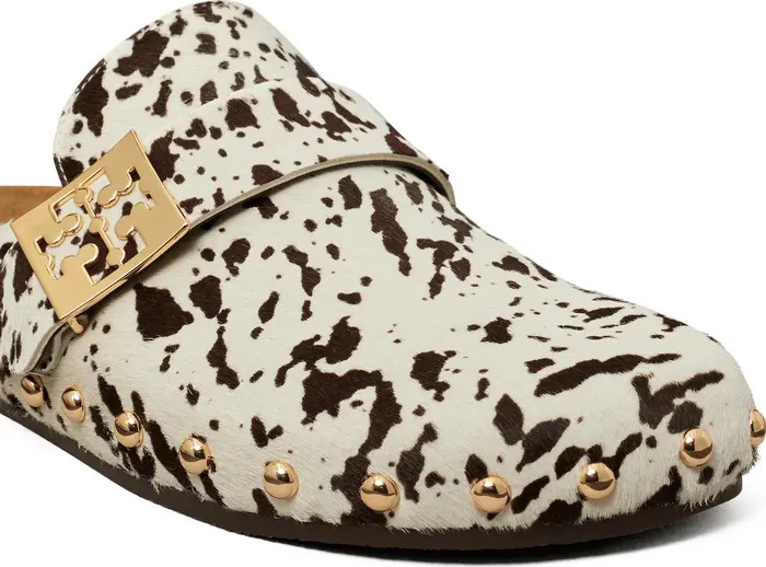 Mellow Genuine Calf Hair Stud Mule (Women) | Nordstrom