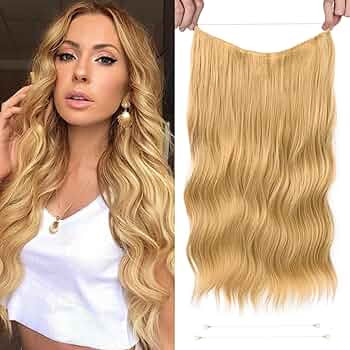 YOGFIT Wreathband Hair Extensions 1 Way Adjustable Headband Size Curly Wavy Wigs Invisible Secret... | Amazon (US)