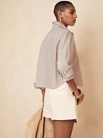 The Boxy Cropped Shirt | Banana Republic (US)