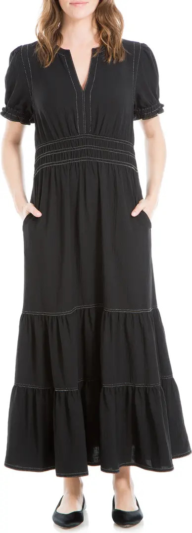 Tiered Crepe Maxi Dress | Nordstrom Rack
