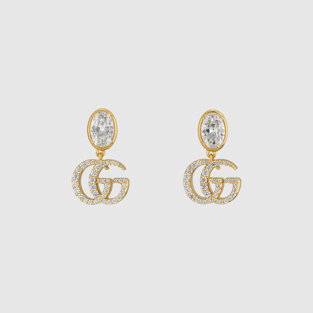 Gucci - GG Marmont crystal earrings | Gucci (US)