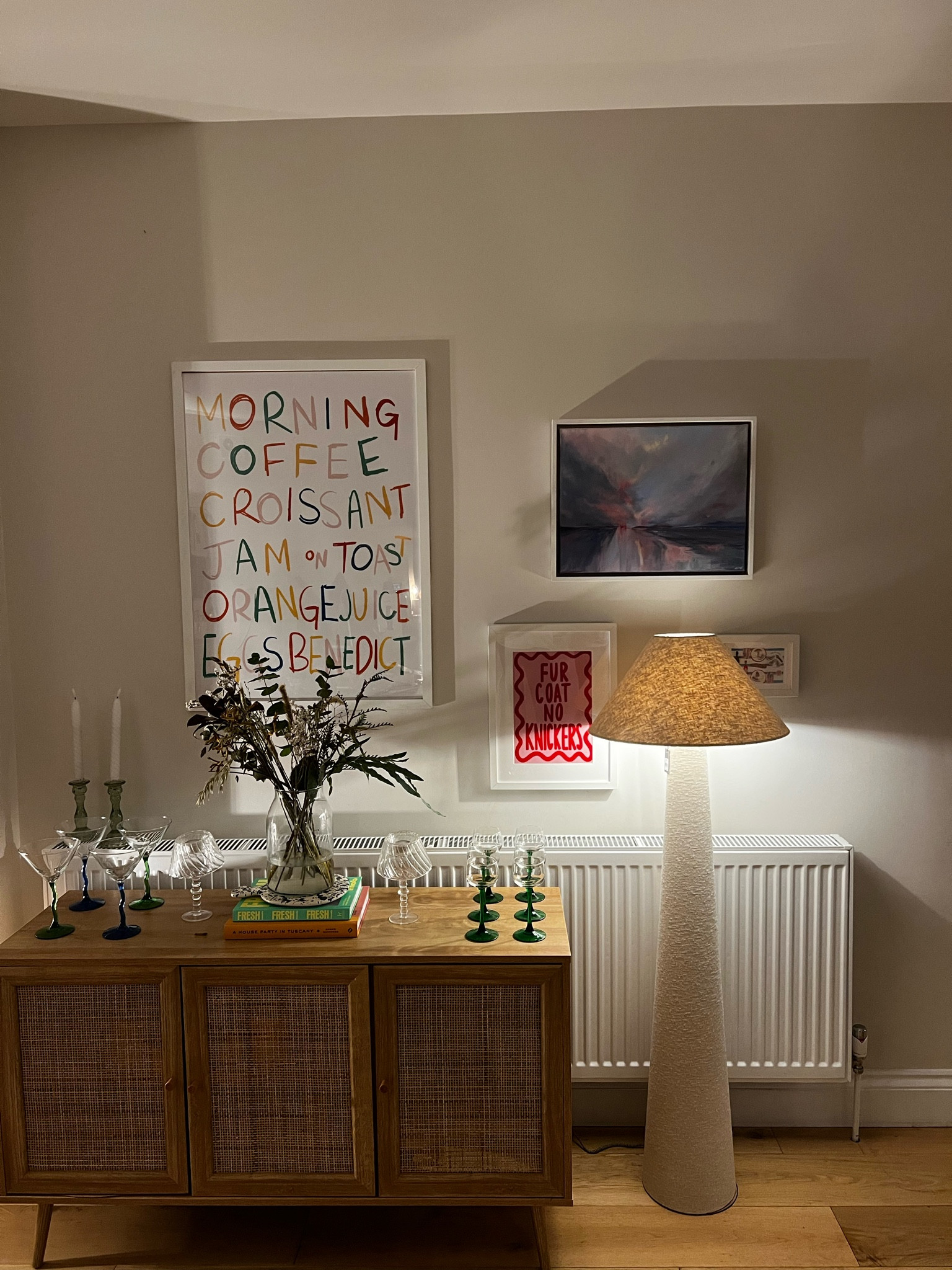 New Oliver Bonas floor lamp in action! 

#LTKeurope #LTKSeasonal #LTKhome