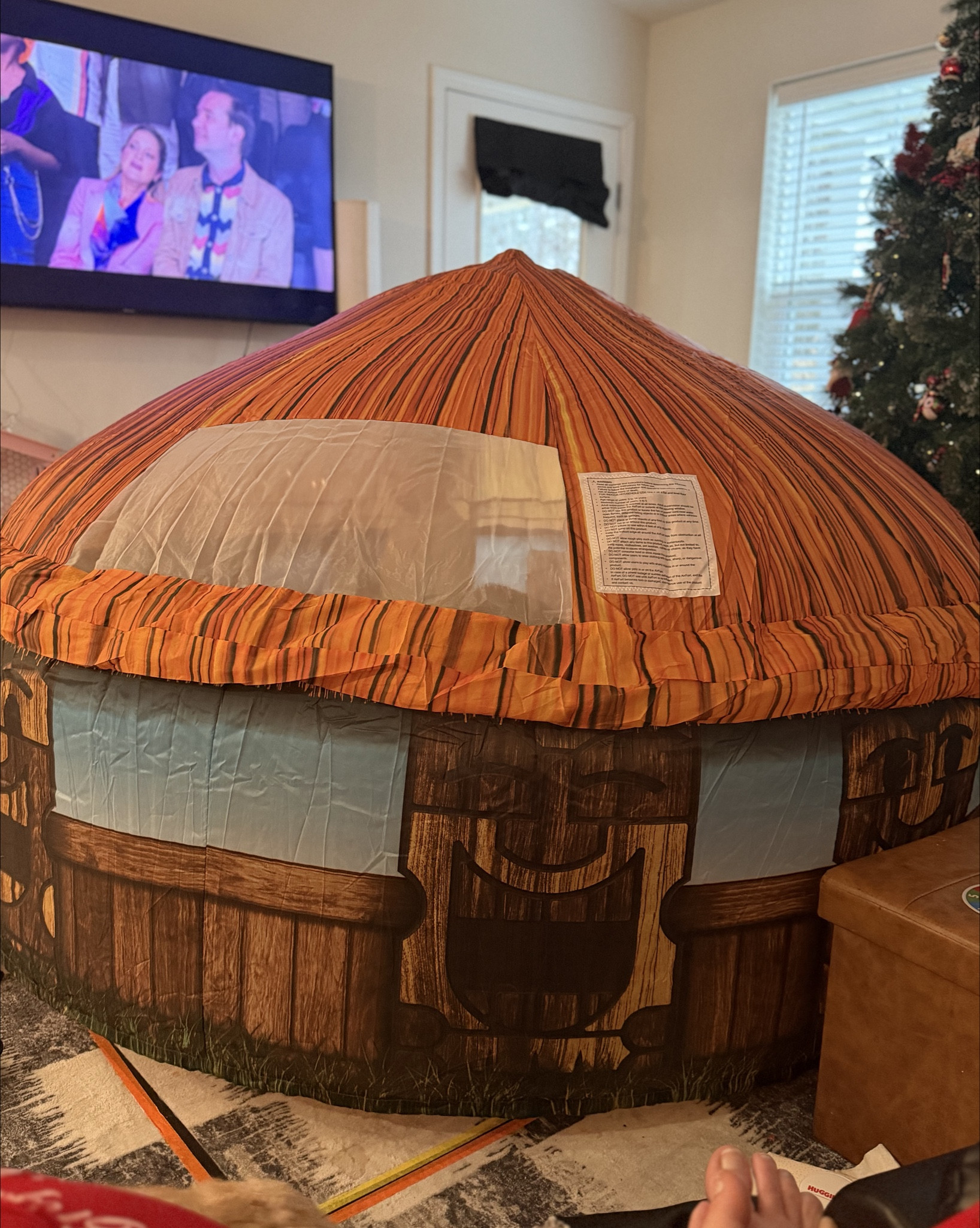 Airfort = Top regulation spot, at the moment. This thing is so cool and so huge! But can be stored in a tiny almost 8x10 cloth bag. 

#Airfort #Indoortent #sensoryactivities #sensoryplay #autismtoys 

#LTKKids #LTKmomlife #LTKFindsUnder50