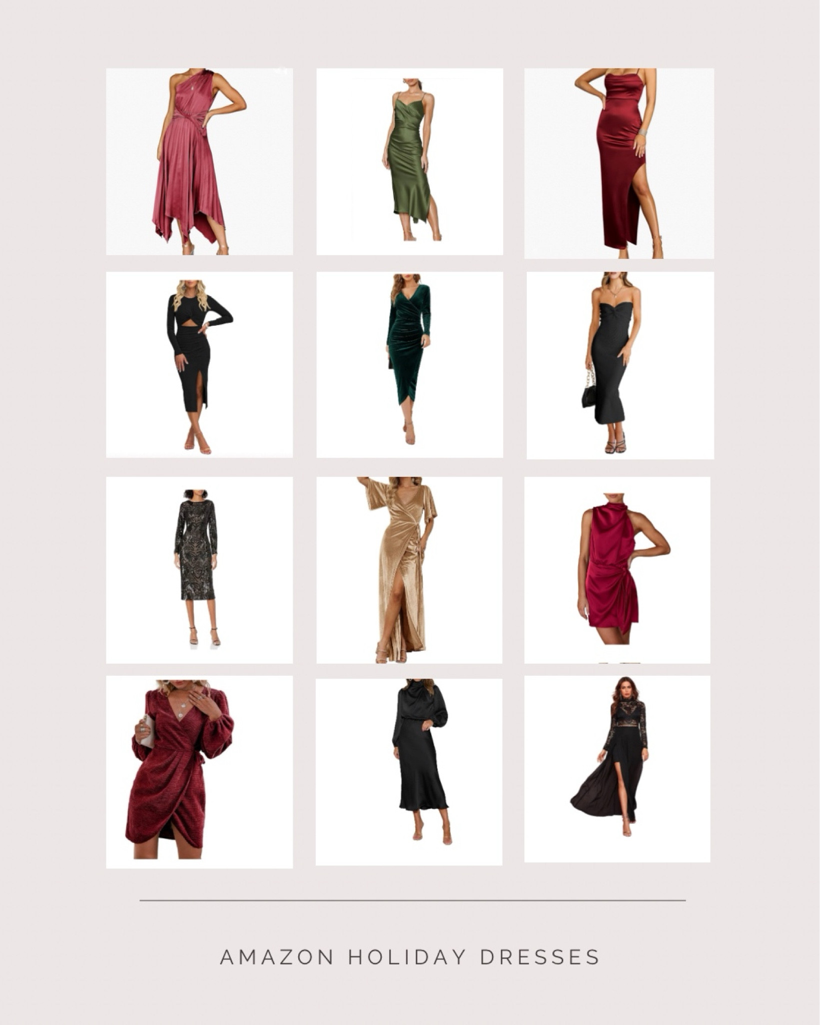 Amazon Holiday Dresses 


Amazon Dresses | Christmas Party Dress | Christmas Dresses | Party Dress | Red Dress | Green Dresses | Amazon finds 

#LTKfindsunder50 #LTKSeasonal #LTKHoliday