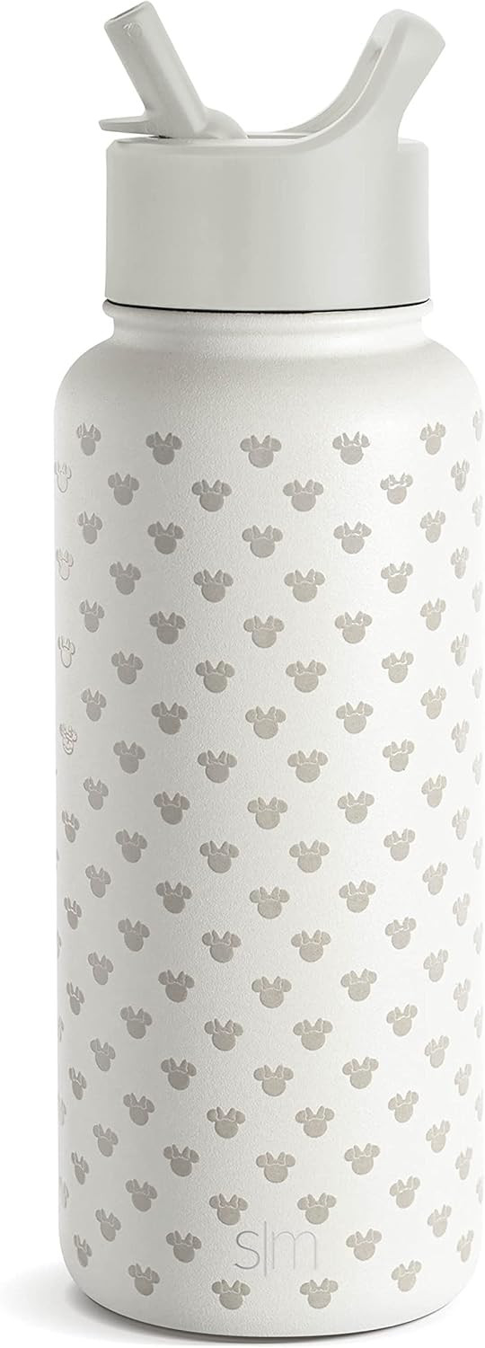 Simple Modern Disney Minnie Mouse Character Water Bottle with Straw Lid Vacuum Insulated Stainles... | Amazon (US)