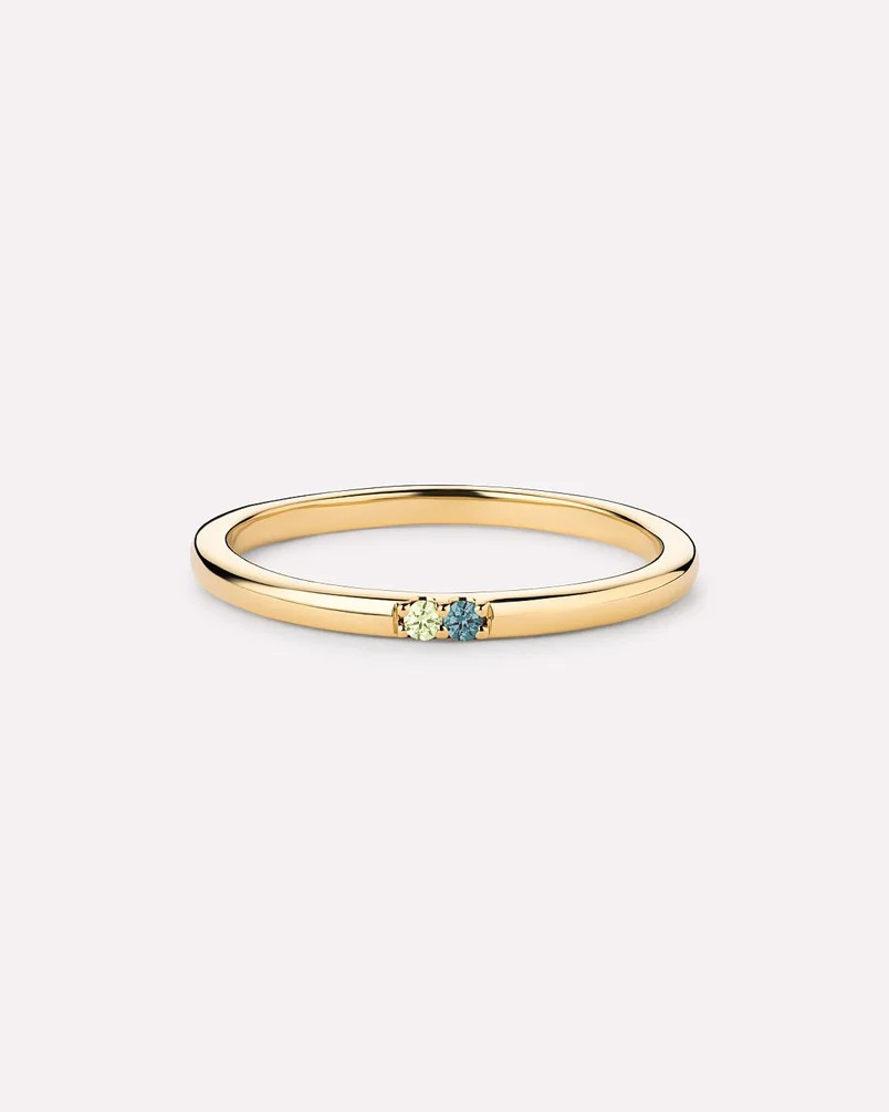 2 Stone Birthstone Ring | Ana Luisa