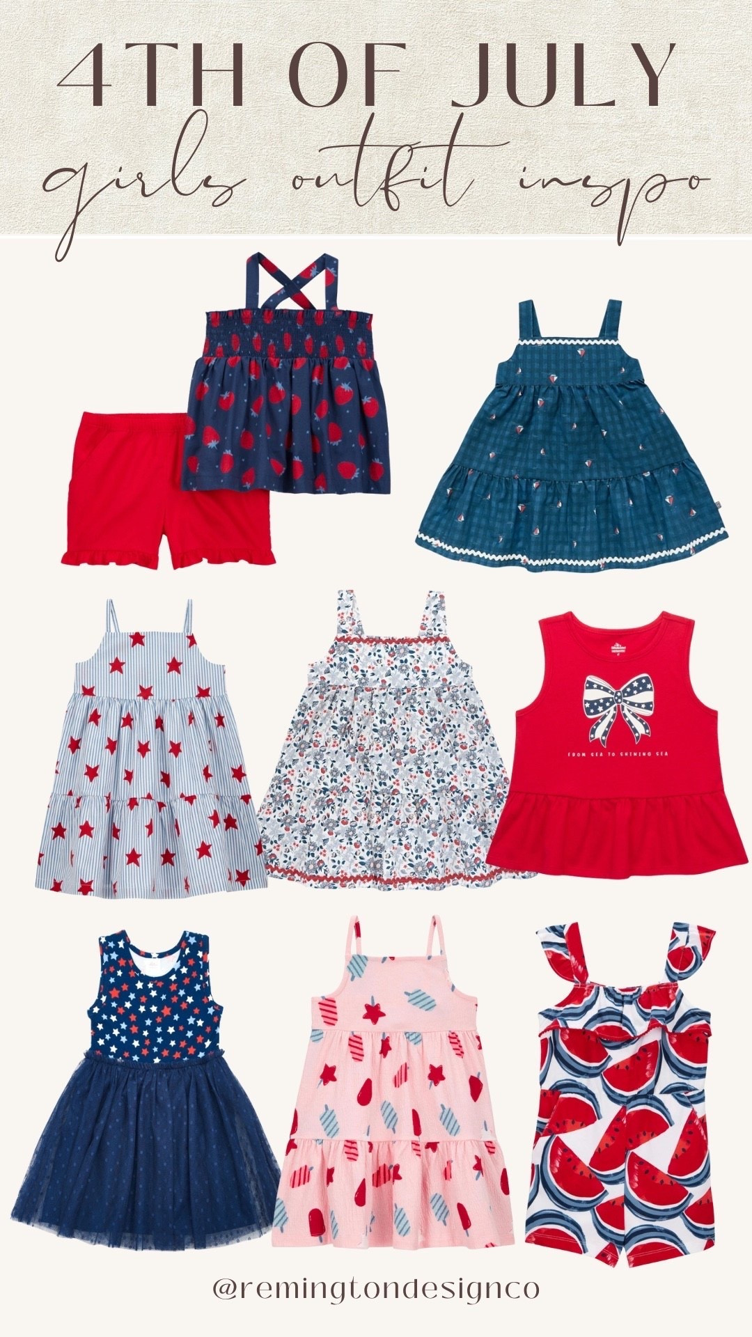 4th of July girls outfit inspo 🫶🏻

Style tips - Outfit inspo - Girls fashion - 4th of July outfit inspo - Girls summer clothes #LTKStyleTip
