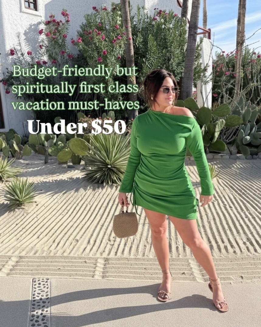 Budget-friendly but spiritually first class vacation picks. Comment LINKS to have the links sent to your DMs.