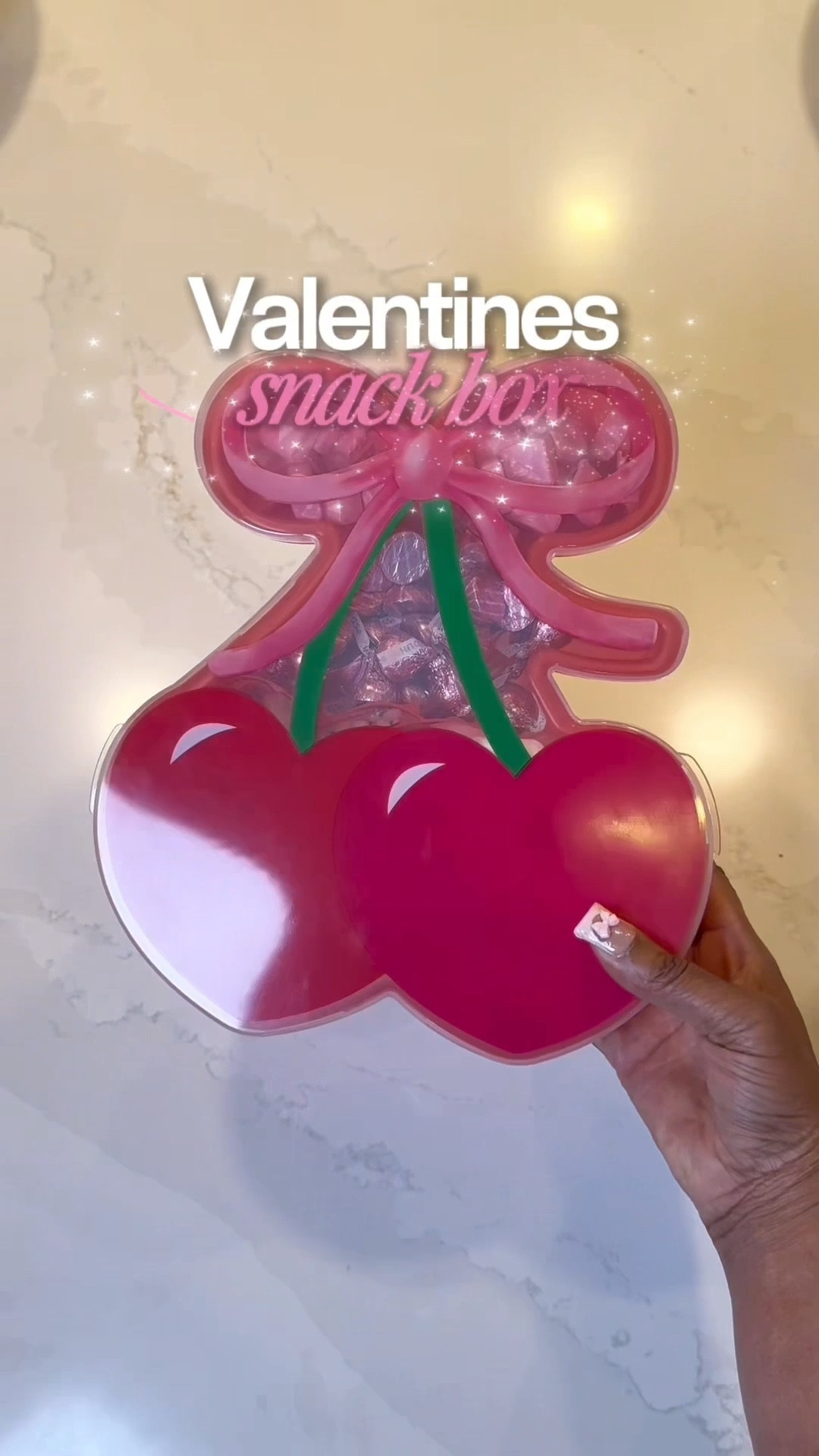 VALENTINE’S SNACK BOX 💗🍒 The cherry container was only $10 and it came together way cuter than I expected! 🥹💞 

#LTKfoodie #LTKvlog #LTKSeasonal