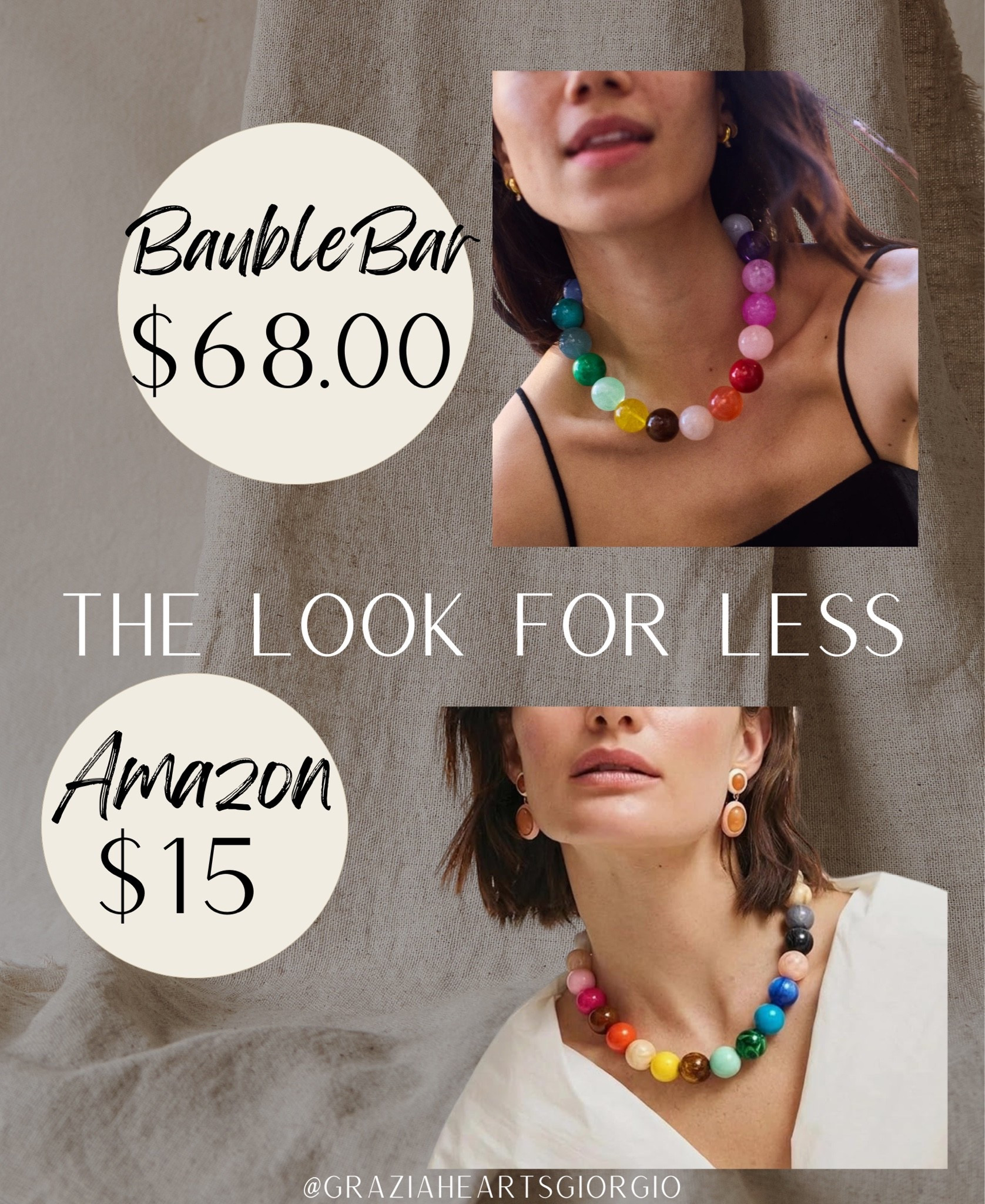 The Look for Less! 
.
.
#amazon #baublebar