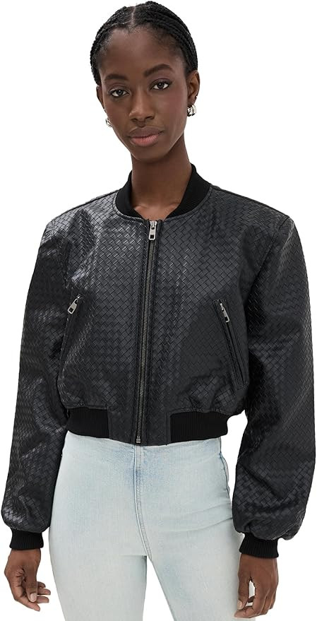 Women's Allure Woven Bomber Jacket | Amazon (US)
