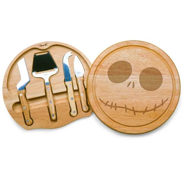 Toscana Disney's The Nightmare Before Christmas Jack Circo Cheese Cutting Board & Tools Set - Wal... | Walmart (US)