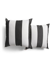 Made In Usa 2pk Cabana Striped Indoor Outdoor Pillows | Pillows & Decor | Marshalls | Marshalls
