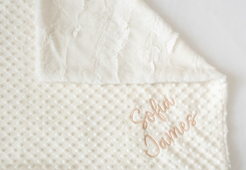 Custom Blanket from EmmiebelStudio

Design Your Own Baby Blanket | gift | newborn gift | Minky | Baby Blanket with Name | Monogram | Plush Baby Blanket | Gender Neutral Gift | Baby Shower ~ Baby Style