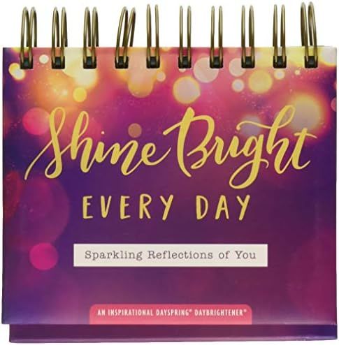 DaySpring - Shine Bright Every Day: Sparkling Reflections of You - Perpetual Calendar (10176) | Amazon (US)