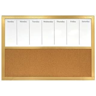 Week Dry Erase & Cork Board Wall Hanging by Ashland® | Michaels Stores