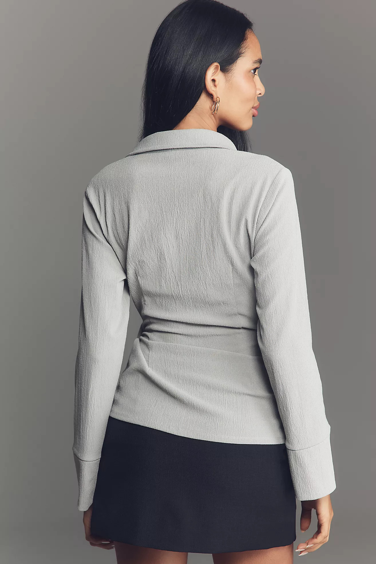 By Anthropologie Hardware Wrap Top | Anthropologie (US)