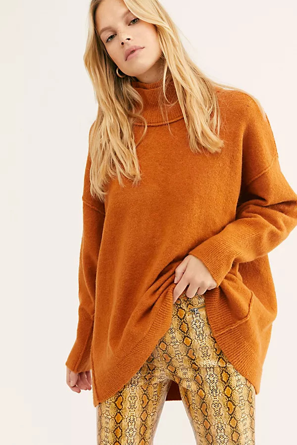 Afterglow Mock Neck Sweater | Free People (Global - UK&FR Excluded)