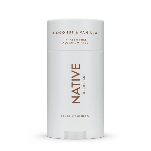 Native Natural Deodorant, Coconut and Vanilla, Aluminum Free, 2.65 oz | Walmart (US)