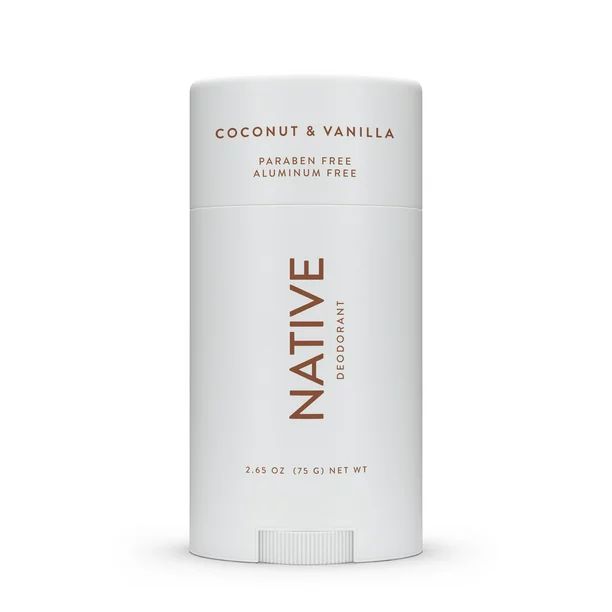 Native Natural Deodorant, Coconut and Vanilla, Aluminum Free, 2.65 oz | Walmart (US)