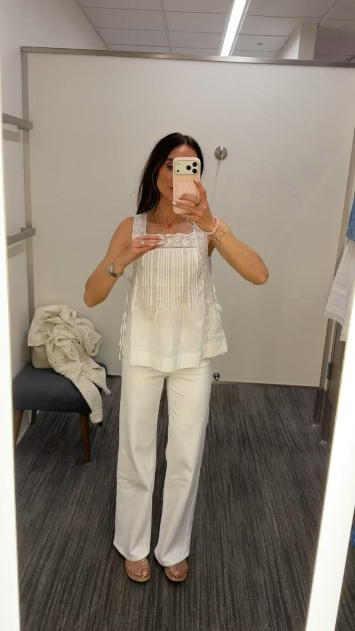 white summer outfit, crochet cardigan, neutral outfit, casual chic, all white look, cozy summer style, vacation outfit, feminine fashion, brunch outfit, effortless style

#LTKOver40 #LTKootd