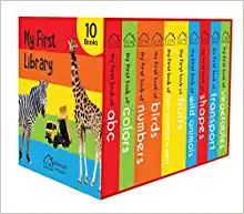 My First Library : Boxset of 10 Board Books for Kids     Board book – April 25, 2018 | Amazon (US)