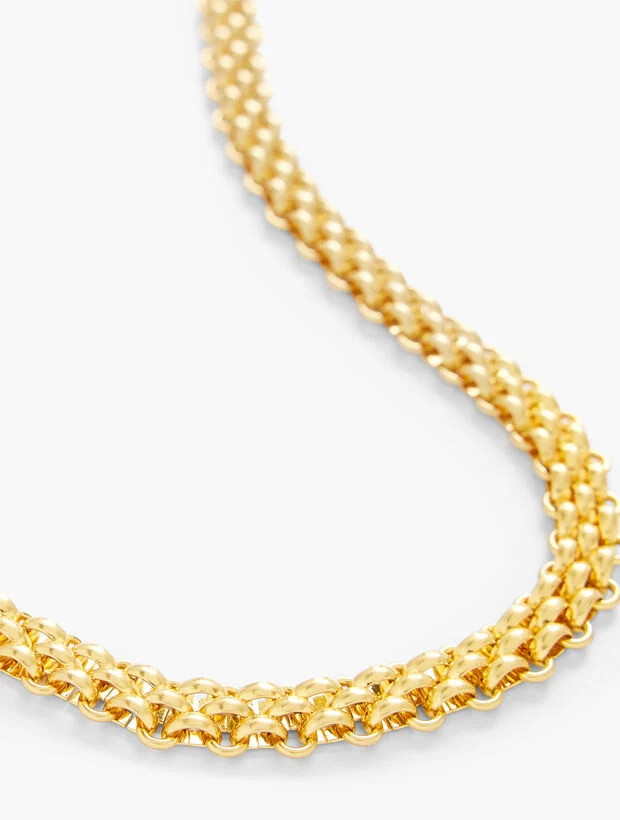 Rolo Mesh Chain Necklace | Talbots