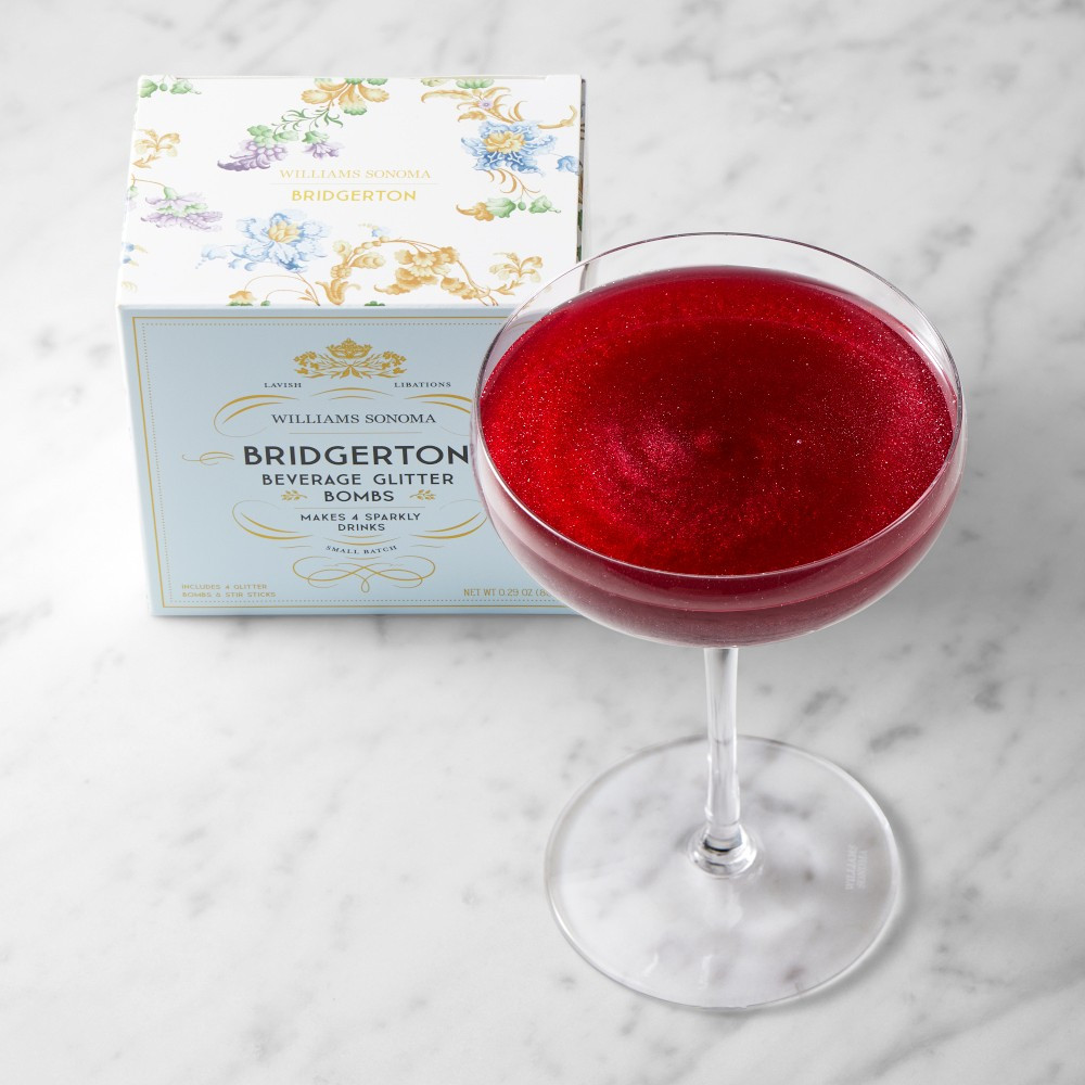 Bridgerton x Williams Sonoma Beverage Glitter Bombs | Williams-Sonoma