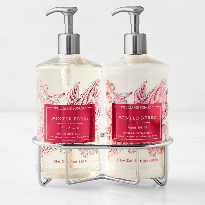 Williams Sonoma Winter Berry Soap &amp; Lotion 3-Piece Set | Williams-Sonoma