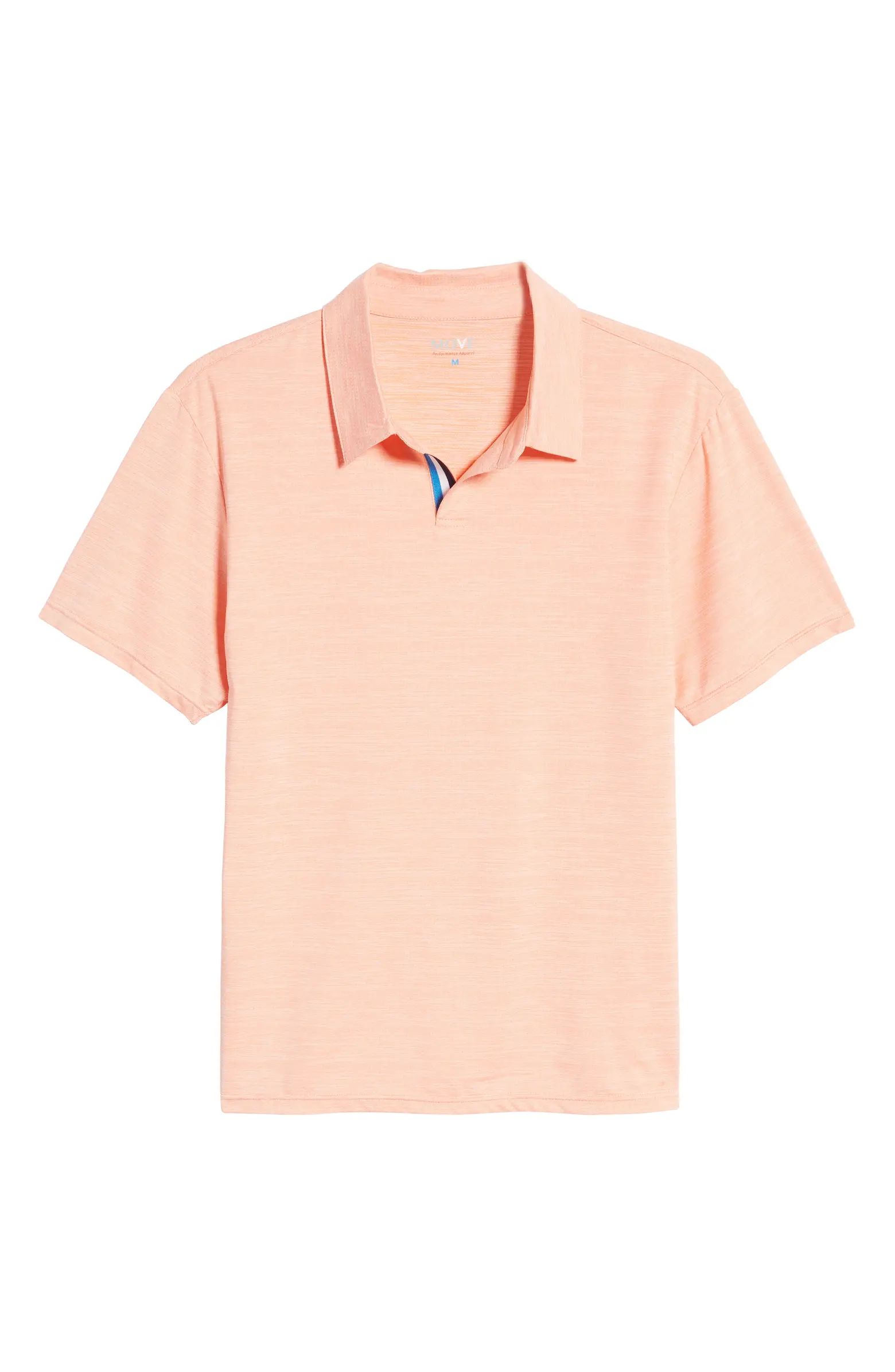 MOVE Performance Apparel Polo Mélange Stripe Polo | Nordstrom | Nordstrom