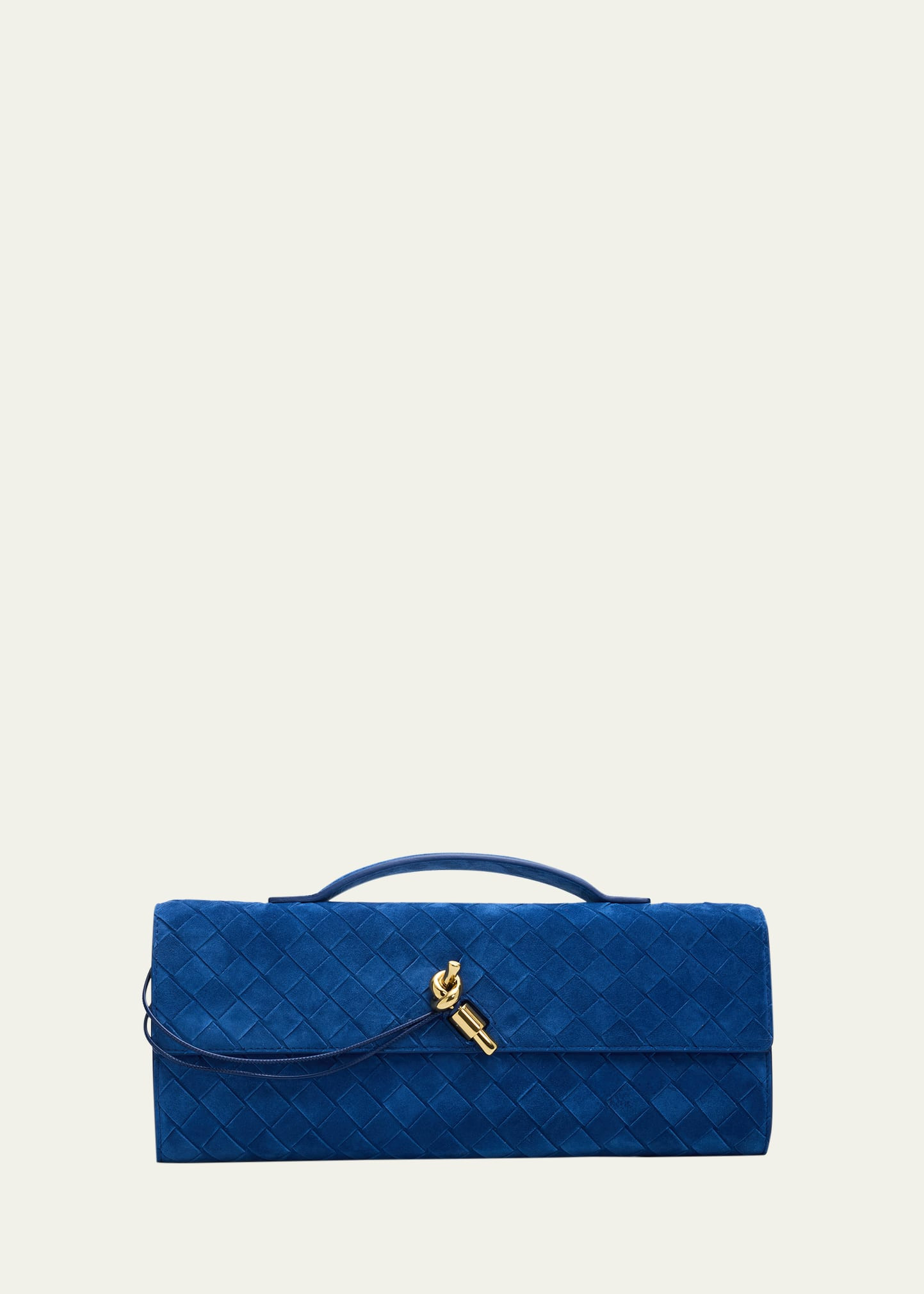 Bottega Veneta Andiamo Leather Clutch Bag | Bergdorf Goodman