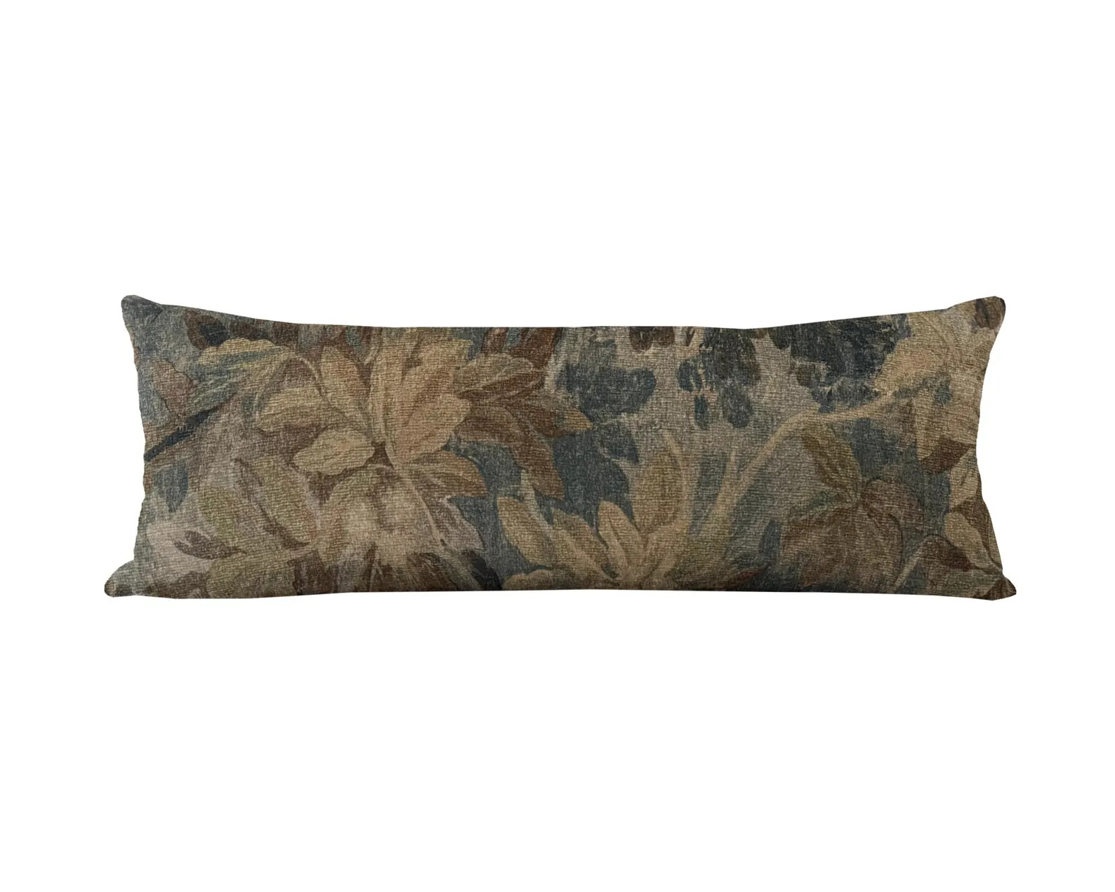 DAPHNE | Long Lumbar Designer Tapestry Style Pillow Cover, Forest Pillow, Vintage Style Pillow, V... | Etsy (Global)
