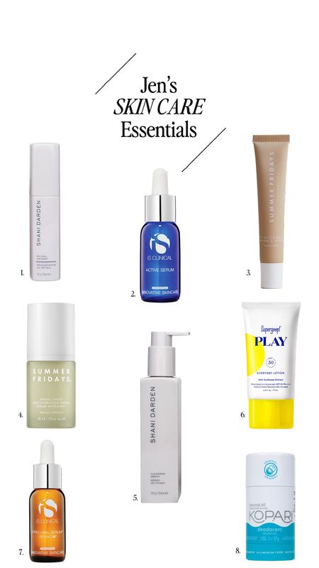 Jen’s Skin Care Essentials 🧴

#LTKstyletip #LTKbeauty #LTKfamily