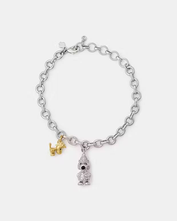 Snoopy Charm Bracelet | Kate Spade Outlet