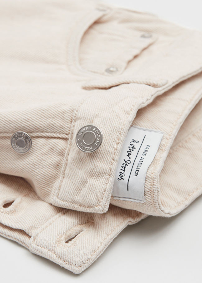 High-Waist Denim Shorts | & Other Stories US