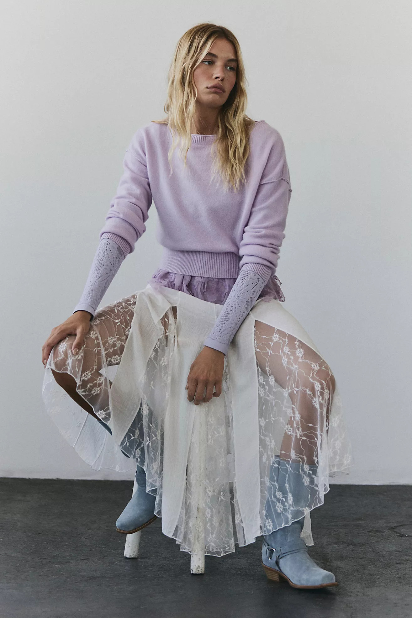 Nice To Meet You Half Slip | Free People (UK)