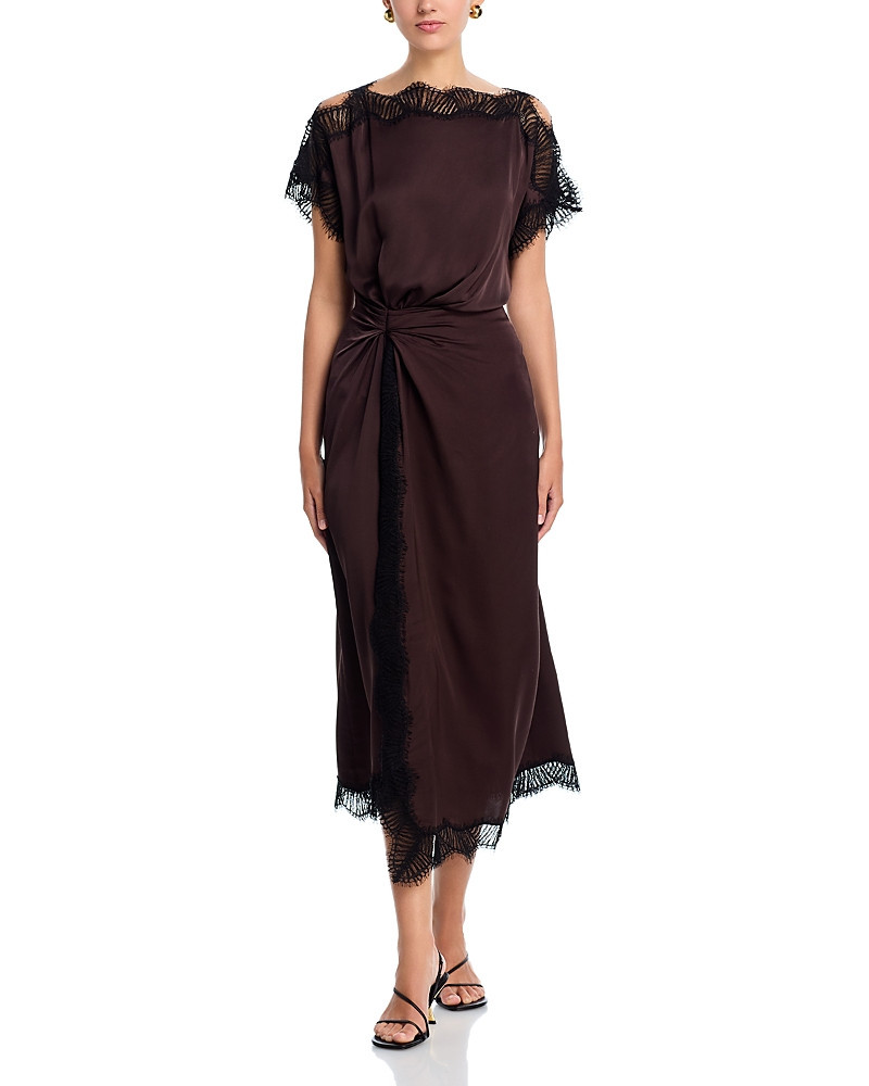 A. l.c. Luna Lace Trim Dress | Bloomingdale's (US)