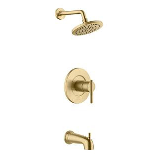 Glacier Bay Dorind Single-Handle 1-Spray Tub and Shower Faucet 1.8 GPM in Matte Gold (Valve Inclu... | The Home Depot