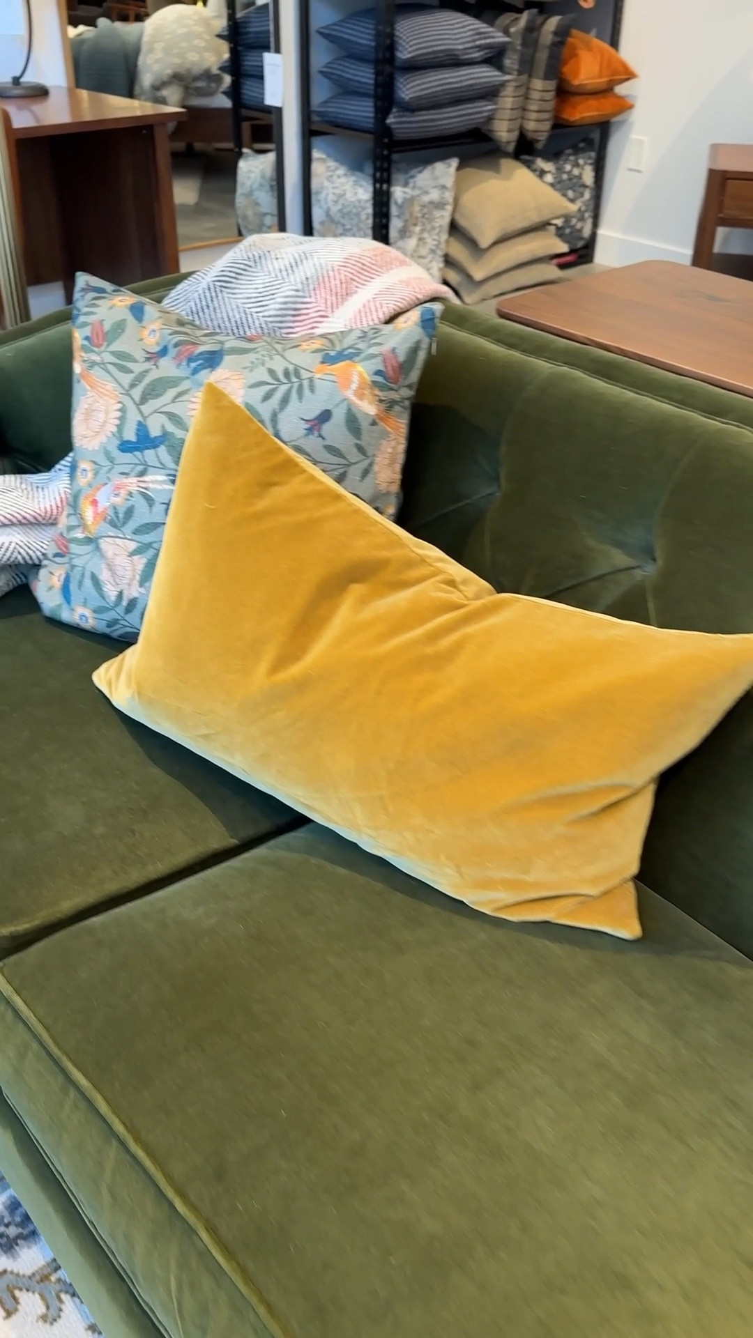 The Monrowe Sofa from Rejuvenation in Peridot Green Vance velvet instantly elevates a space with its sculptural curves and timeless tufted detailing! 💚 The rich green hue feels classic yet striking, adding depth and character with a polished, designer presence. ✨ Finished in a  modern performance velvet fabric with a refined, traditional look—this piece blends elegance with everyday practicality. Available in multiple sizes and a wide range of fabric options for a truly tailored feel. A statement sofa with enduring sophistication! 💫 #livingroominspo #couch #velevetsofa

#LTKHome #LTKSaleAlert