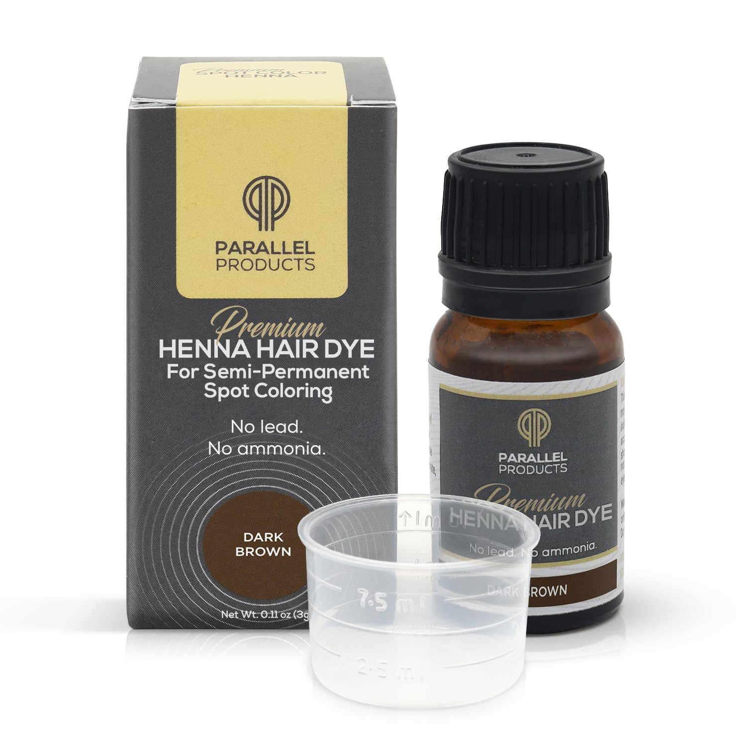 Parallel Products Spot Color Henna Kit - Henna Hair Dye - 3 grams - Tint for Professional Spot Co... | Amazon (US)
