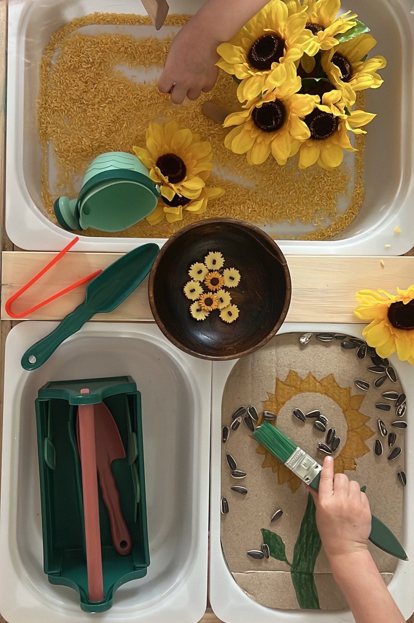 Sunflower sensory table set up 🌻✨

#LTKFamily #LTKSeasonal #LTKKids